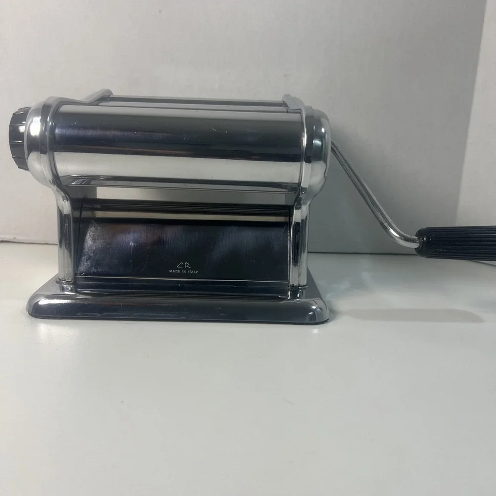 Vintage Cross Pasta Maker With 3 Different Rollers Made In Italy